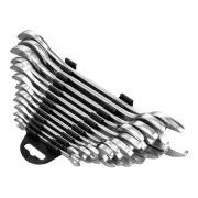 Набор ключей рожковых, 6x32 мм, 12 шт., хромированные