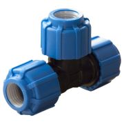 Тройник ПНД компрессионный 20