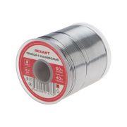 Припой с канифолью, 1000г, ?1мм, (олово 60%, свинец 40%), катушка REXANT