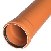 Труба канализационная 110x1000 мм НПВХ SN4 наружная