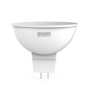 Лампа светодиодная LED 5.5 Вт 450 лм 4100К софит MR16 нейтральный GU5.3 AC 220В Elementary Gauss
