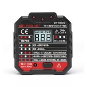 Тестер розеток и УЗО KT 106D серия PROLINE