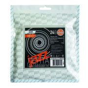 Лента светодиодная 18Вт/м 24В 3000K  теплый белый IP20 168LED/м5м