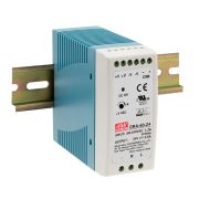 Блок питания AC-DC, 60Вт, на DIN рейку, вход 90-264В AC, 47-63Гц, 127-370В DC, выход 24В,2.5А, регулировка 24-30В, димминг 3 в 1, в кожухе