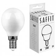 Лампа светодиодная LED 9вт Е14 теплый матовый шар