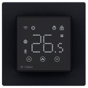 Термостат комнатный сенсорный встраиваемый Rsmart-SB с Wi-Fi подключением черный