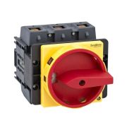 ВЫКЛЮЧАТЕЛЬ-РАЗЪЕДИНИТЕЛЬ 3P 175A С КРАСНОЙ РУКОЯТКОЙ НА ДВЕРЦУ 4 ВИНТАМИ