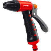 Поливочный пистолет T-R плавная регулировка, курок сзади, пластиковый с TPR