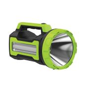 Фонарь-прожектор светодиодный аккумуляторный , LED 10вт+4вт, з/у 220/12в, usb выход