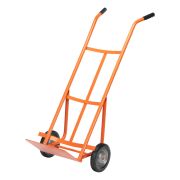 Тележка ручная 2-х колесная, облегченная, г/п 130кг, платформа 355х231