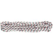 Канат полипропиленовый 24-х прядный с сердечником 8 мм х 20 м, р/н= 380 кгс