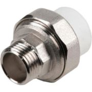 Муфта разъемная 32x3/4' НР полипропиленовая PPR белая
