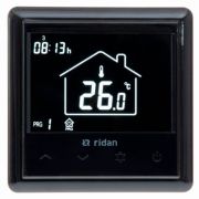 Термостат комнатный программируемый электронный WT RB 230V встраиваемый черный