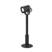 Светильник садово-парковый столб НТУ 1хGU10 AC 220В Черный IP54 90х90х475мм Алюминий ландшафтный Sonata Gauss