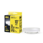 Лампа светодиодная T75 таблетка 10Вт 230В 3000К GX53 IEK