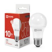 Лампа светодиодная LED-A60-VC 10Вт 230В Е27 4000К 950Лм IN HOME