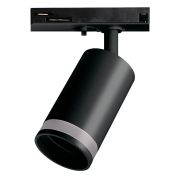 Светильник светодиодный трековый на шинопровод черный ДПО-50Вт под лампу GU10 IP20 PTR 1732