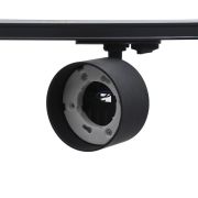 Светильник светодиодный трековый на шинопровод ДПО GX53 без лампы черный корпус