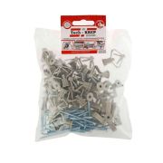 Дюбель бабочка 10х50 с шурупом 4х60 (40шт)