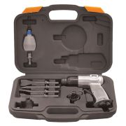 Пневмодолото HRS4500 (481л/мин,6.3бар,4500уд/мин), 5 насадок,кейс