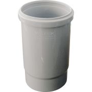 Патрубок 110 мм компенсационный, серый