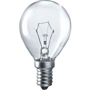 Лампа накаливания декоративная ДШ 40вт Р45 230в Е14 (шар)