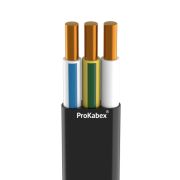 Кабель силовой ВВГП-нг(А)-LSLTx 3x6 ок(N, PE)-0.66