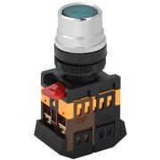 Кнопка зеленая ABLF-22 1з+1р с подсветкой неон 240В