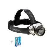 Фонарь налобный , 14 LED, 3 батарейки ААА, 130Lm,