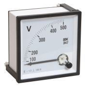 Вольтметр 500В 72х72 AC непосредственного включения Э47