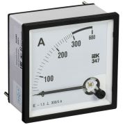 Амперметр Э47 300/5А 72х72 AC включение через трансформатор (класс точности 1.5)