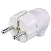 Евровилка угловая белая 16А