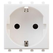 Avanti Розетка ''Белое облако'', 2P+E, с защитными шторками, 2 модульная