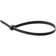 Хомут 200х4.8мм черный нейлон (100шт)