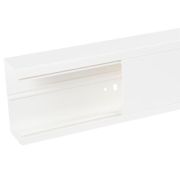 METRA Кабель-канал парапетный 100х50мм с крышкой шириной 75мм белый