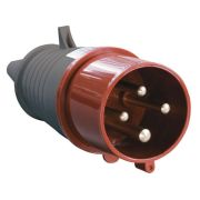 Вилка кабельная 32А 3Р+PE IР44 переносная 380В 024