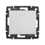 Выключатель 1-клавишный 10А безвинтовое крепление белый VALENA