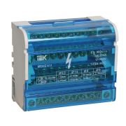 Шина на DIN-рейку в корпусе (кросс-модуль) 3L+PEN 4х11