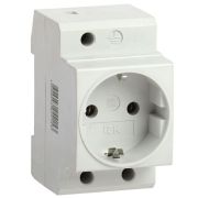Розетка на DIN-рейку с заземлением контактов РАр 10-3-ОП