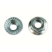 Гайка DIN 6923 М8 с насечкой препятствующей       откручиванию (100шт)