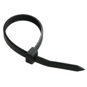 Хомут 400х7.6мм нейлон черный (100шт)