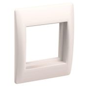 Рамка и суппорт для кабель-канала универсальные на 2 модуля