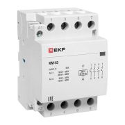 Контактор модульный 63А 3п 220В 4НО КМ