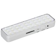 Светильник светодиодный аккумуляторный ДБА 1030 непостоянного действия 30LED 5ч 3Вт GENERICA